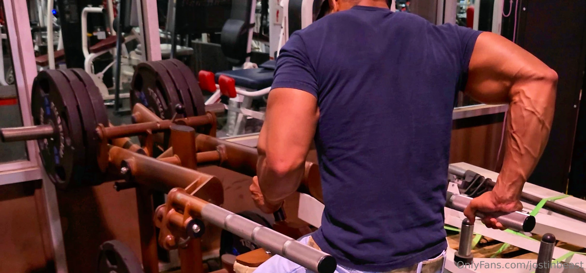 The burliest of bulky meatheads in his element getting bulkier part 3 