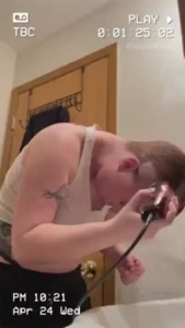 Chastity bitch filmed buzzing its head - ppv tiers get this vid for 5