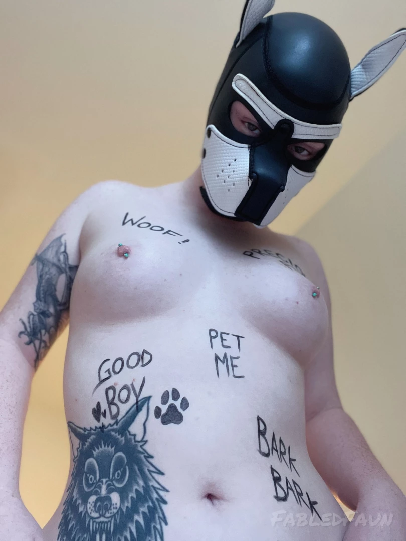 Wruff i ll bark for you sir just tell me to sit pretty for you fyp part 1 