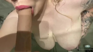Daily day 3 suck in the shower
