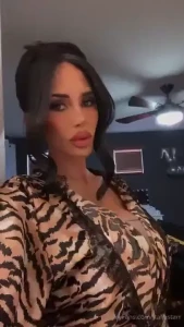 Getting my makeup done for a shoot today this is how she did it last