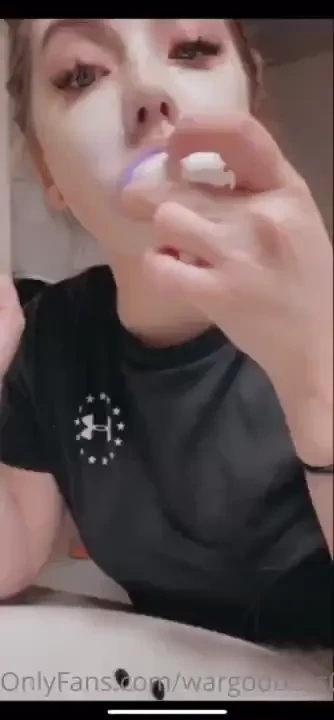 My teeth were done before my facial was 