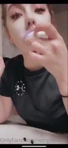 My teeth were done before my facial was