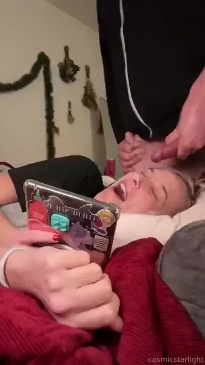Free-use facial while reading a true cumslut wants it anytime amp 