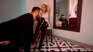 Night time is when my naughty cums out go watch in your dms