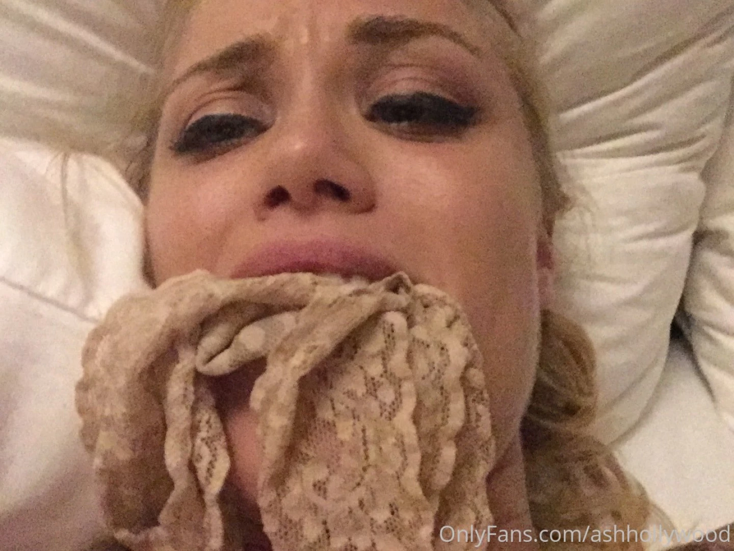 Breakfast stuffed with panties and 