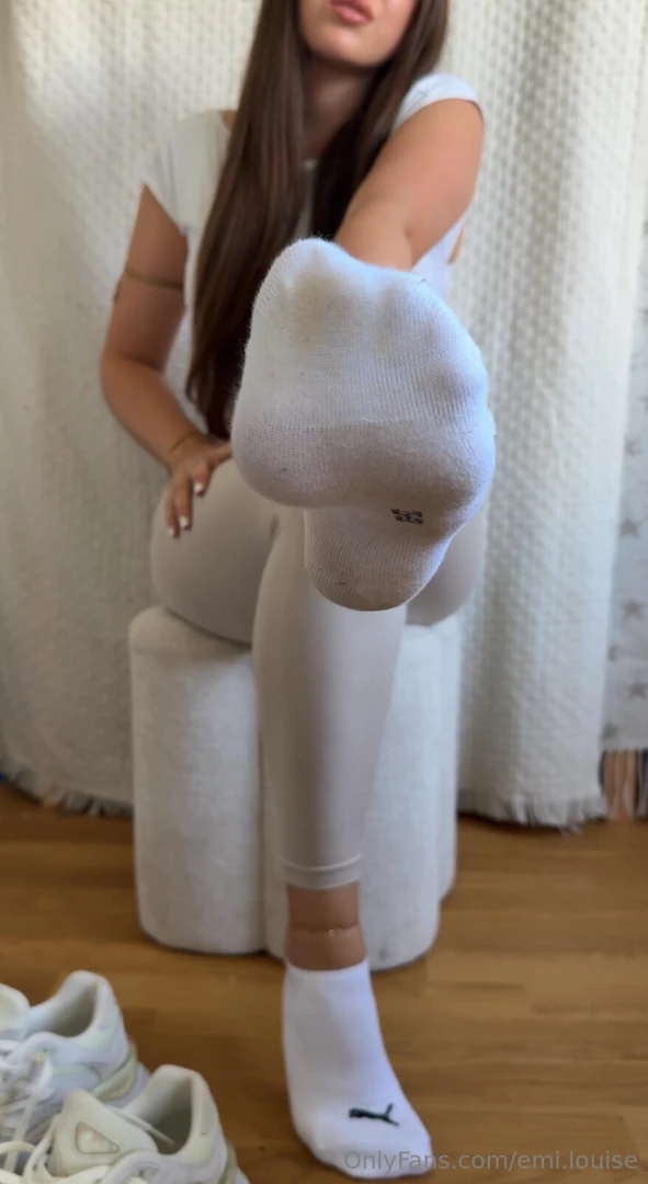 Gym socks worship worship my dirty post workout socks you obey now 