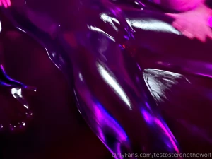 Latex vacuumed pup part 2