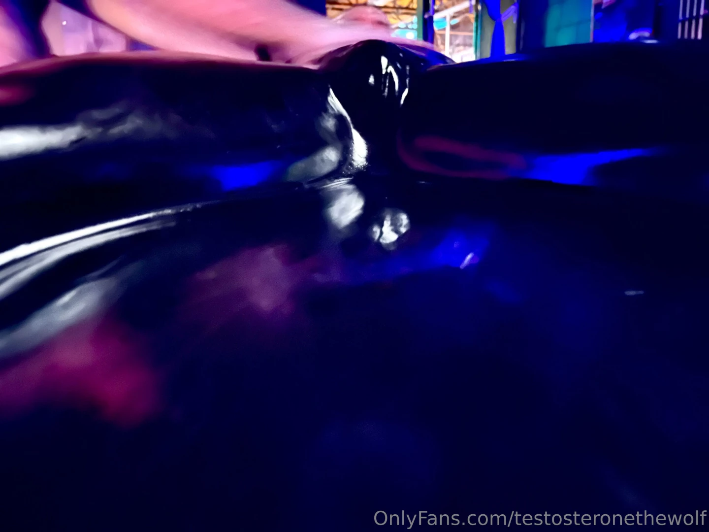 Latex vacuumed pup 