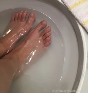 Hot foot bath bts part 3