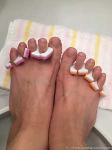 Hot foot bath bts part 2