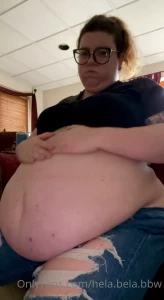 hela-stoned-bbw - Your greedy piglet has done it again sneakily stuffed myself while at part 10 