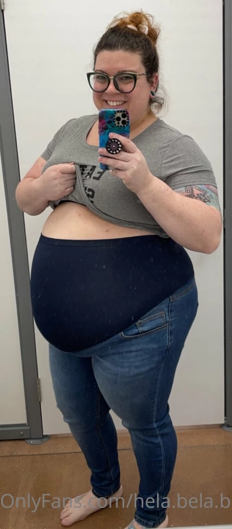 I m gonna live in these maternity pants forever so comfy and my belly part 1 