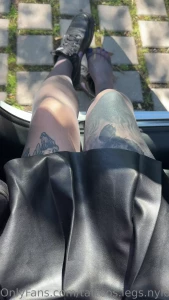 tattoos-legs-nylons - A short clip from today i m super excited about tomorrow my best 