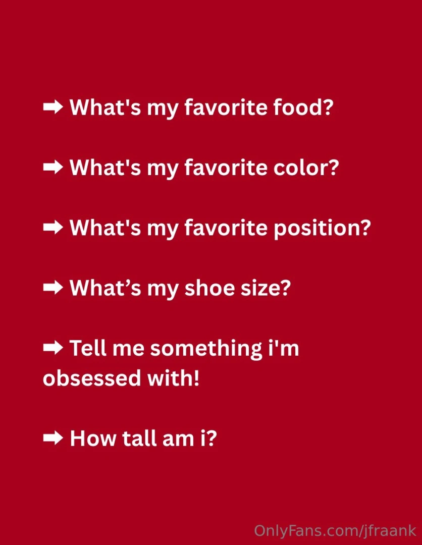 Ok so i wanna switch things up a little and want to play a little game part 1 