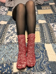 Wool socks sweet sweet smells