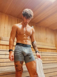 I love being hot and sweaty part 1