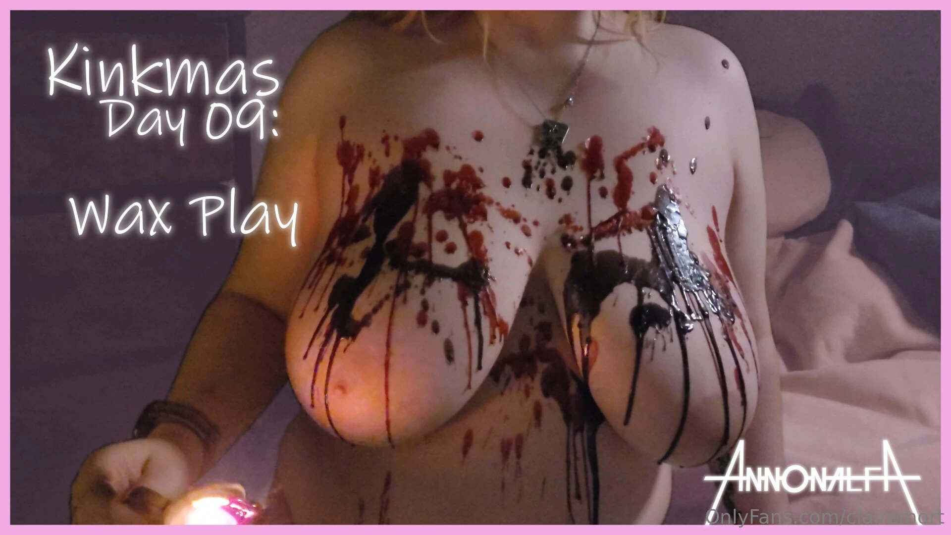 Big tit wax dripping these candles have been burning for some time so 