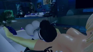 Here kiryuvr blowing my mind making sure to get my legs numb