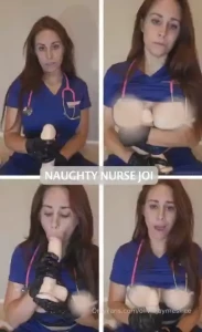New video nurse olivia nurses you back to health with a joi amp