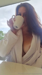 A little nip slip to start the day off