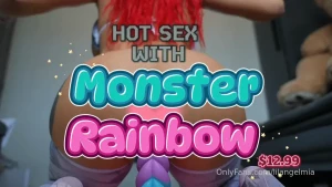 20 18 monster rainbow destroyed my mmmmmm i ve got a new toy that i