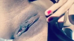 Playing with my pussy in vegas