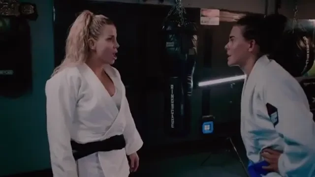 Jiu jitsu homewrecker destroys wife catfight after an intense training 