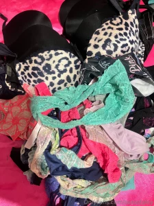 For those that have asked worn panties and bras now available will do