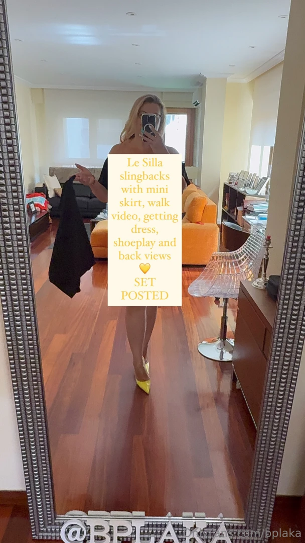 Le silla slingbacks with mini skirt walk video getting dress shoeplay 