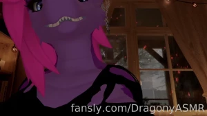 New nsfw asmr out of the oven this horny dragon girl stuffs you full