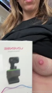 My lovense 4k webcam just came in now you ll be able to see my