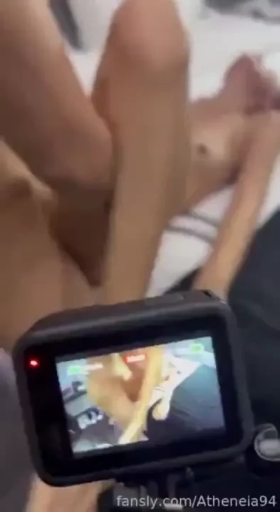 Here is a little clip of my new threesome my bf was recording while 