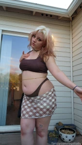 It s been too long since i did a bra and panties dump chubby blonde part 10