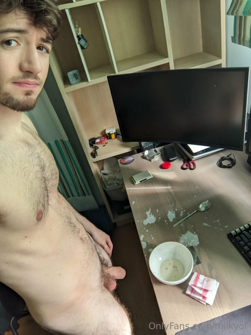 Oops i made a mess it s actual milk 