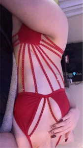 Little in red baby