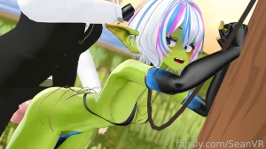 The only thing goblins are good for vr anime hentai vtuber lewdtuber part 14