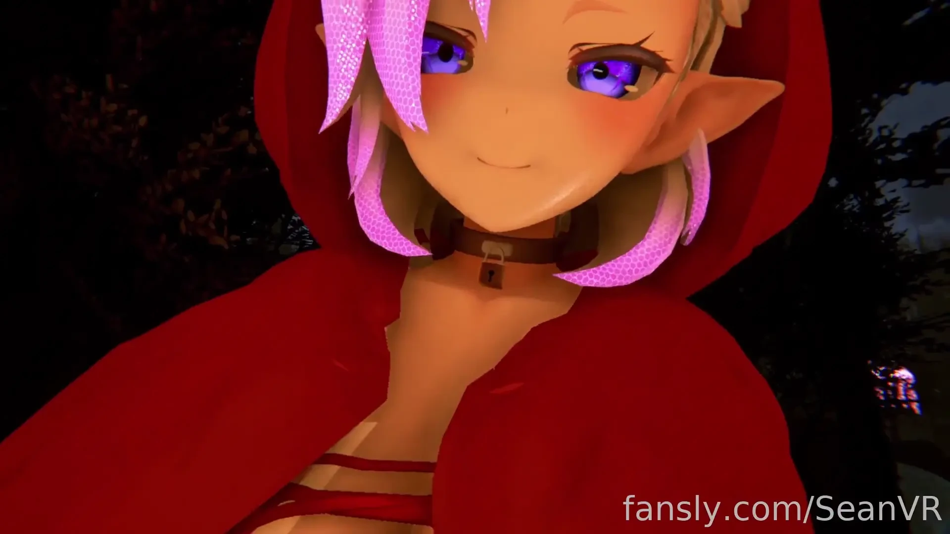 Red riding lone rides the knot vr anime hentai vtuber lewdtuber waifu 