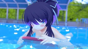 They forgot their tops vr anime vrchat vtuber lewdtuber waifu 3model