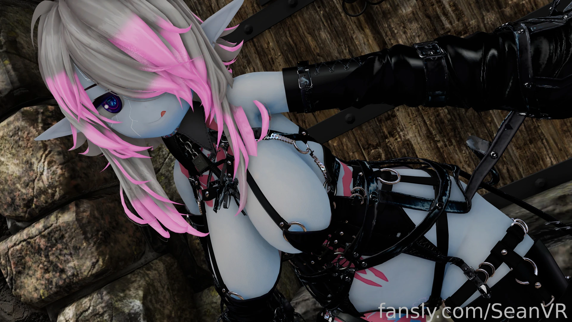 Wanna give mommy a hug vr anime vrchat vtuber lewdtuber waifu 3model 