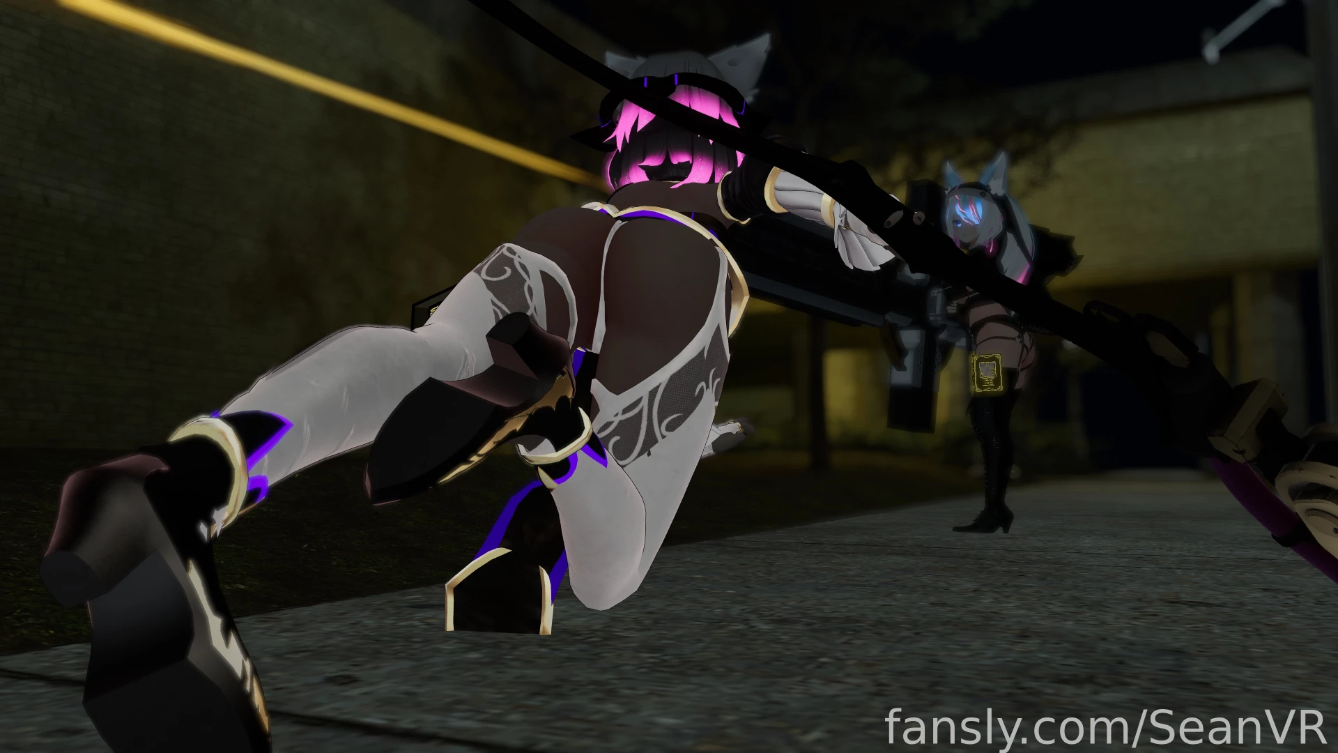 Nun gets corrupted by a succubus part 2 soon vr anime vrchat vtuber part 5 