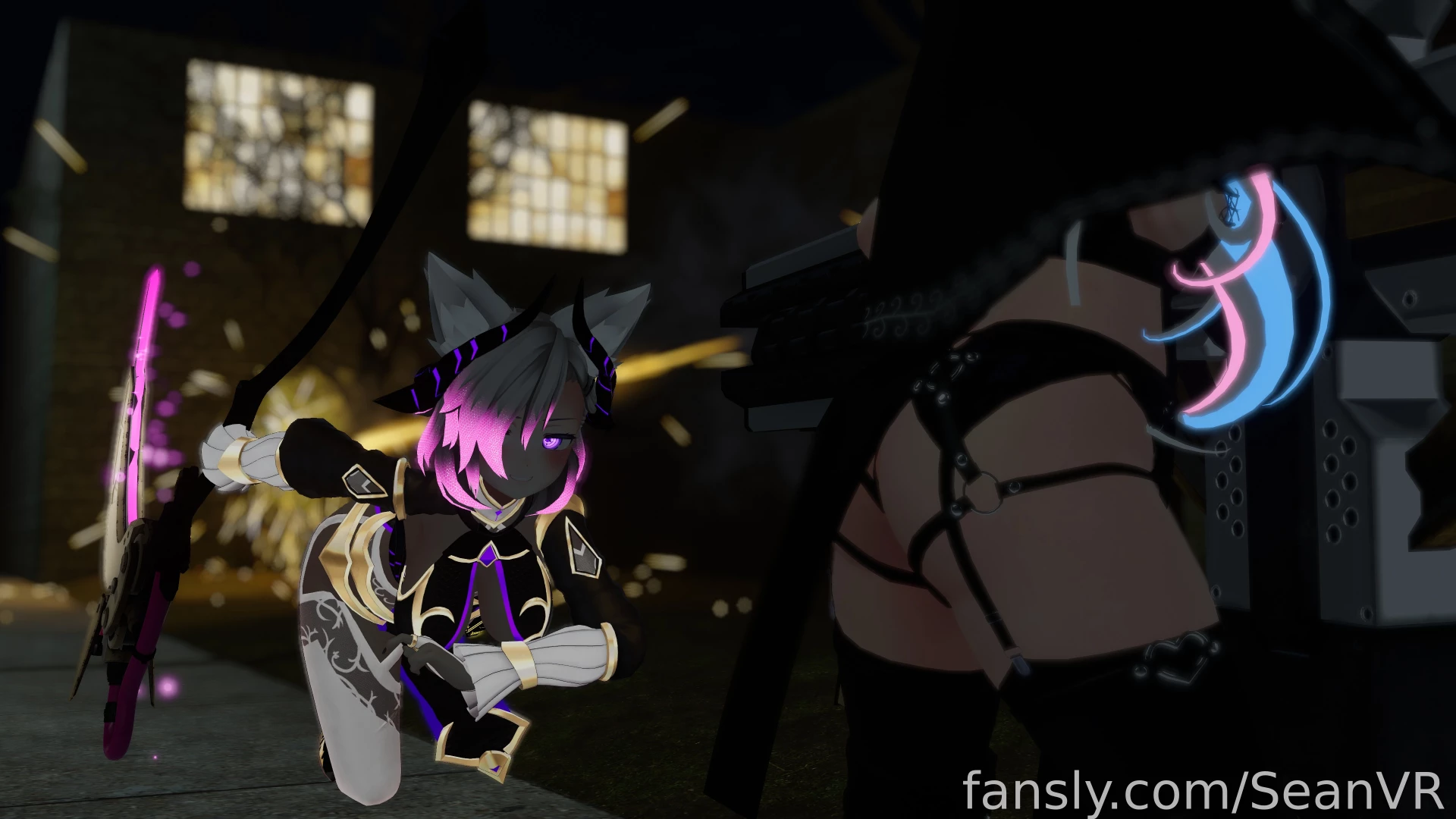 Nun gets corrupted by a succubus part 2 soon vr anime vrchat vtuber part 9 