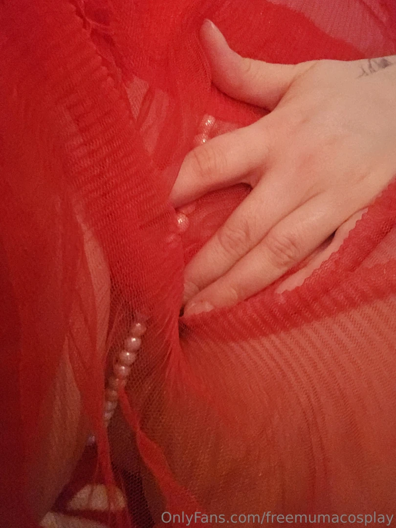 Remove my hands and seethru fabric and see her up close 
