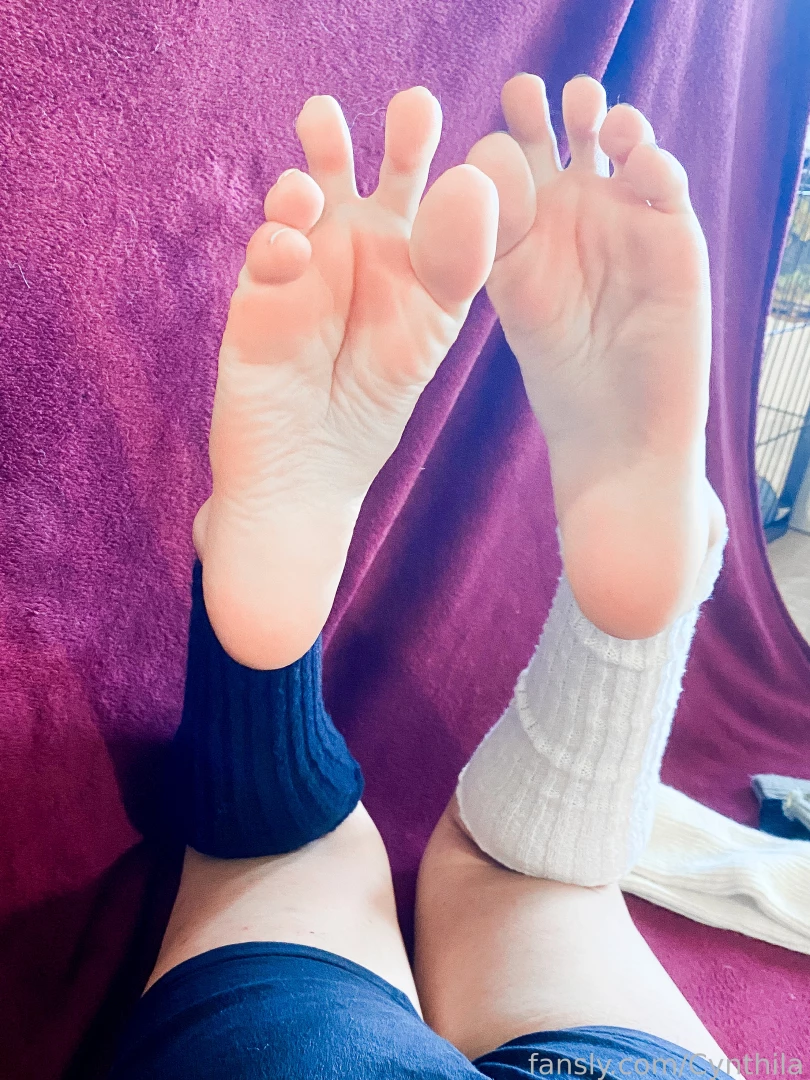 The pose featuring my toes scrunching count the wrinkles for me part 1 