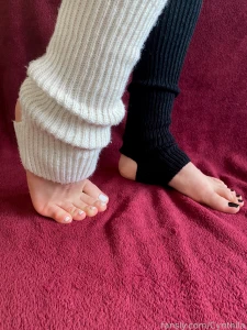 Foot angles feet lewdtuber teen toes stirrups legwarmers femboy part 1