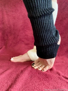 Foot angles feet lewdtuber teen toes stirrups legwarmers femboy part 11