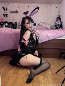 Easter is over now the bunny is allowed to have some fun bunny