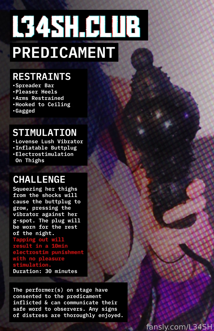 Last friday s l34sh predicament was all about very shaky legs kurainu 