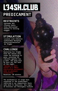 Last friday s l34sh predicament was all about very shaky legs kurainu