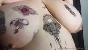 palepaizuriprincess - Has so much fun with these temporary tattoos titfuck video dropping 